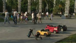 В Сочи в очередной раз арестовали детские машинки