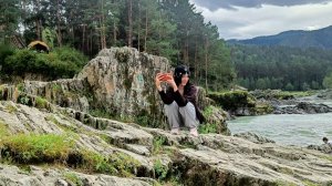 Мой отпуск 2025 на горном Алтае ч.1/ Манжерок/ база Отдохни/ приехали отдыхать/ погода на Катуни.