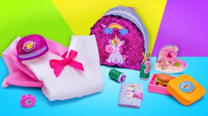 Собираем Барби в школу 🎒✨ Крошечные поделки своими руками 😍✂️