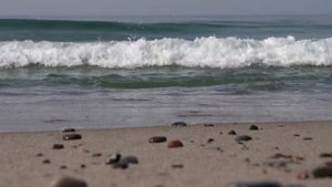 Шум прибоя Балтийского моря на Балтийской косе