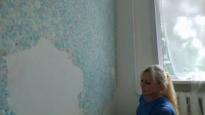 Экологически чистый материал для стен/  Технология нанесения/Жидкие обои.