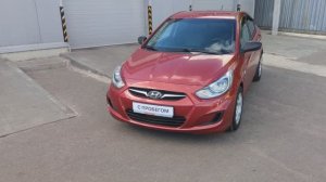 Hyundai Solaris I, 2013 г.в. пробег 59 580 км в Автофирма "Светлана" г.Ярославль