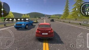 гоняю на жёсткой тачке)))