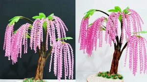 Красивая идея из пластиковых соломинок