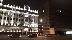 Москва. Проспект мира летним вечером.