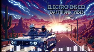 💿 Daft Punk AT NEON BEACH 🎧 Sunset Funk x Chill Disco x Daft Punk Vibes!