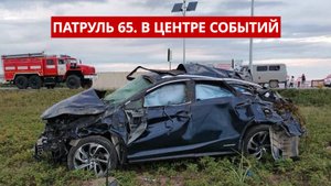 ПАТРУЛЬ 65: Грязевые потоки, опасный заплыв детей и серия ДТП. Происшествия Сахалина 25.08.25