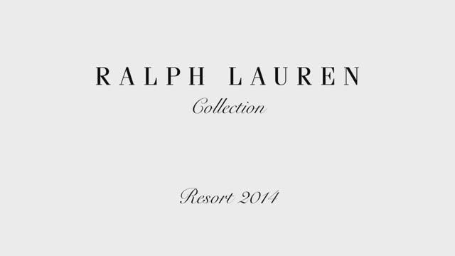 Показ коллекции Ralph Lauren Resort 2014