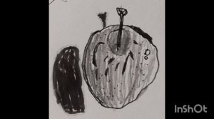 мой рисунок "яблоко"