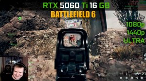 Тестим RTX 5060 Ti 16 ГБ - Battlefield 6 (open beta)