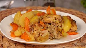 Простое жаркое. КУРИЦА С КАРТОФЕЛЕМ И ИМБИРЁМ