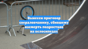 Вынесен приговор свердловчанину, сбившему насмерть подростков на велосипедах