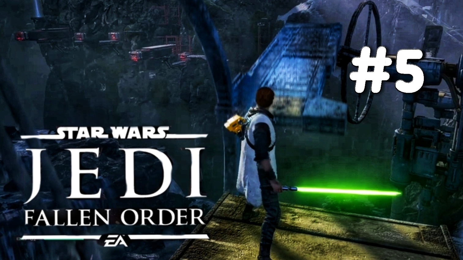 Пробираюсь через гигантские вентиляторы на Зеффо #5 | 🎃 STAR WARS JEDI Fallen Order | XBOX ONE