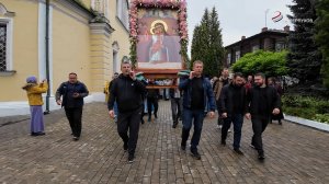 В Серпухове прошел крестный ход с образом Божией Матери «Взыскание погибших»