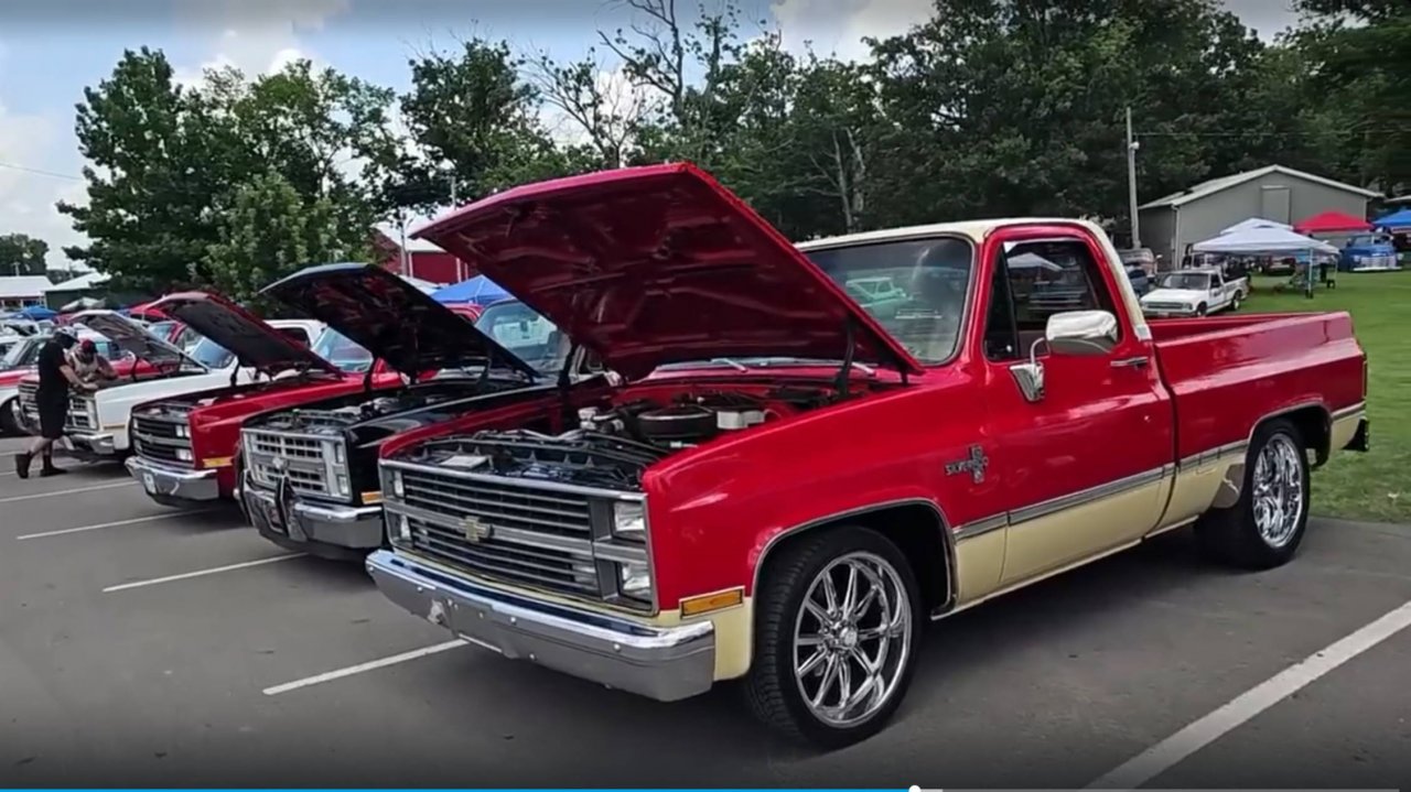 ВЫСТАВКА ГРУЗОВИКОВ  CHEVY_GMC В ЛИВАНЕ, ТЕННЕСИ 2025