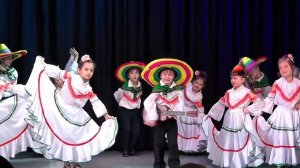 Коллектив испанского танца "Палитра" на Вадковском