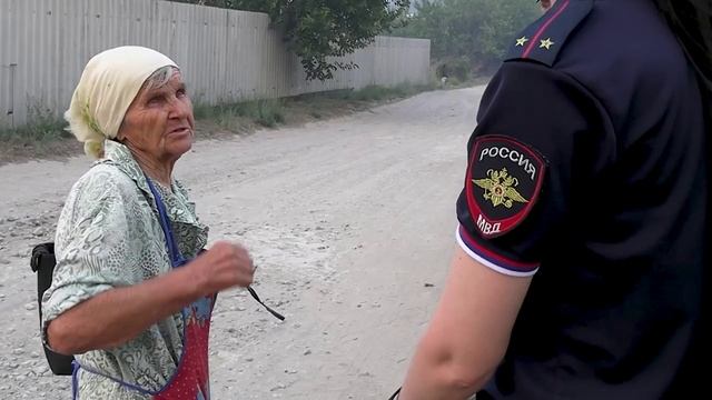 Полицейские ЛНР оказывают помощь жителям объятых огнём дачных массивов смотреть онлайн