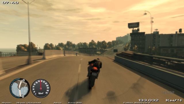 ГТА 4 EFLC Пропащие и обречённые. Искры и выхлопы. Ролик скучный