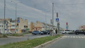 Ульяновск из окна пассажирского кресла.Едем через загородную трассу со стороны Засвияжья.Новостройки