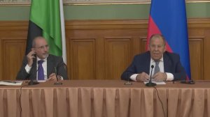 Пресс-конференция С.В.Лаврова и Министра иностранных дел Иордании А.Сафади, Москва, 20 августа 2025