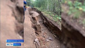 Село Онгурен в Ольхонском районе из-за ливней отрезало от районного центра
