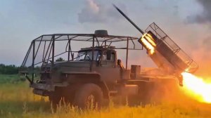 Расчеты РСЗО "Град" уничтожили командный пункт ВСУ в Сумской области