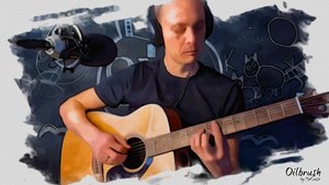 Дороги меняют цвет (ДМЦ) - А на улице мороз, кавер на акустической гитаре