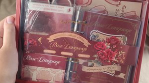 обзор набора для творчества, смешбука, скрапбукинга🌹💕