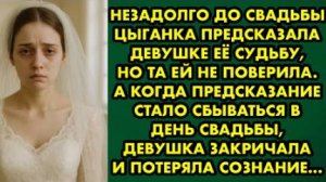 Незадолго до свадьбы цыганка предсказала девушке её судьбу, но та ей не поверила. А когда...