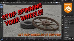 Make Your Wheels Self-Rotating with Local Space Logic