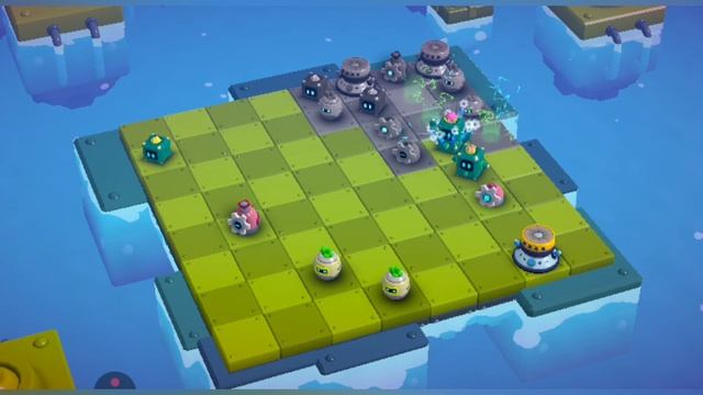 Tiny Robots Portal Escape прохождение Глава 4 Темные измерения Уровень 32 Ярость ФростБота смотреть онлайн