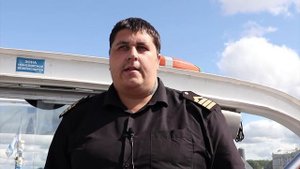 Экскурсия на теплоходе для раненных бойцов