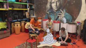 Болотные, #кахон, #гитара, #синты