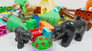 СТРОИМ ГОРКУ ДЛЯ ШАРИКОВ С МЕДВЕДЯМИ ШАРИКИ ДЛЯ ДЕТЕЙ ДЕТСКИЙ КАНАЛ ИГРАЛКИ-ЗАЛИПАЛКИ