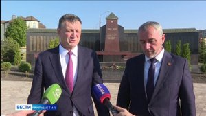 Подписано Соглашение о всестороннем сотрудничестве между столицей Ингушетии и Ломоносовским районом