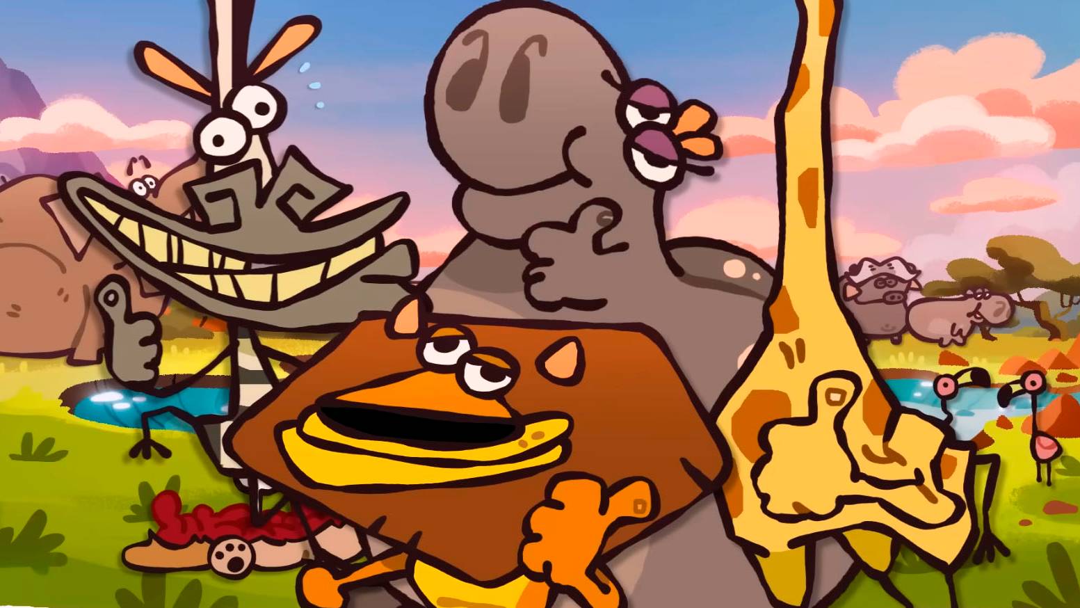 Краткий обзор мультфильма "Мадагаскар 2" смотреть онлайн