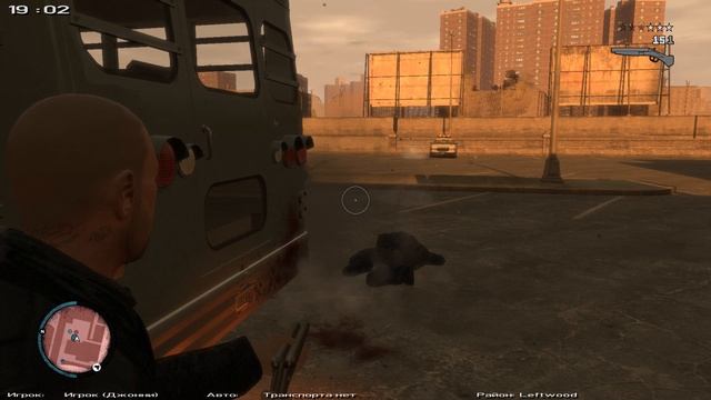 ГТА 4 EFLC Пропащие и обречённые. Кувырки и скольжения на жопах