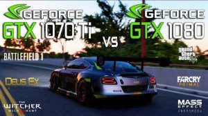 GTX 1070 Ti vs GTX 1080 Test in 7 Games