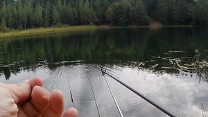 Рыбалка на Херабуну. Озеро Перчучное. Когда не ахти как.