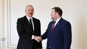 Алиев принял госминистра Соединенного Королевства Великобритании и Северной Ирландии