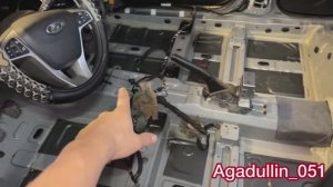 Шумоизоляция пола по системе Rolls-Royce v2. Максимальная шумоизоляция. 21,2мм тишины+штатная шумоиз