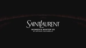 Показ женской коллекции Saint Laurent осень-зима 2024-2025