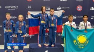 Три золотые и две серебряные медали привезли с чемпионата и первенства мира по тхэквондо ГТФ в ОАЭ