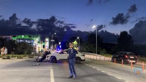 ДТП с пострадавшим мотоциклистом и пассажиром на автодороге «Ялта-Севастополь»