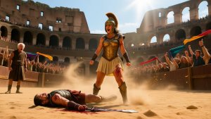 Женщины-гладиаторы Древнего Рима. Им рукоплескал Колизей.