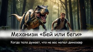 Механизм «Бей или беги» и тревожность: когда тело думает, что на вас напал динозавр