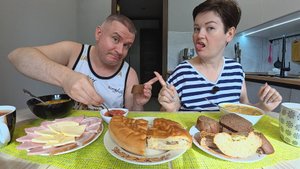 Мукбанг я не ВРАЧ, советов НЕ ДАЮ! ХУДЕЮ как хочу! ДИАБЕТ не приговор! Болталка и Семейный обед