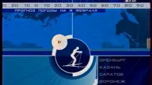 Прогноз погоды (7ТВ, 08.02.2003) Фрагмент