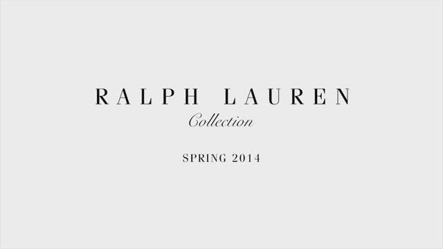 Показ коллекции Ralph Lauren весна-лето 2014