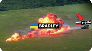 Т-90М внезапно появился перед украинской бригадой и..
